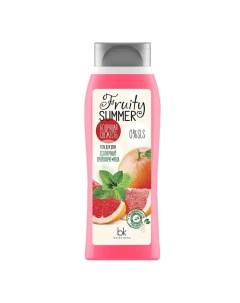 Fruity Summer Гель для душа бодрящая свежесть солнечный грейпфрут мята 500 0 Belkosmex