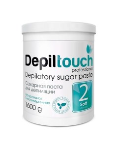 Сахарная паста для депиляции 2 мягкая Depilatory Sugar Paste Depiltouch professional