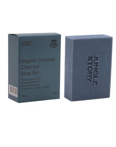 Мыло из органического кокосового масла холодного отжима 100 0 Jungle story