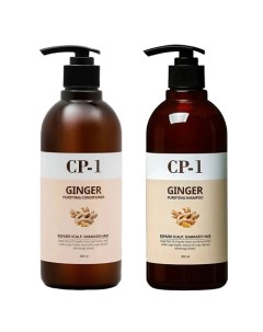 Набор для ухода за волосами шампунь и кондиционер CP 1 Ginger Purifying Esthetic house
