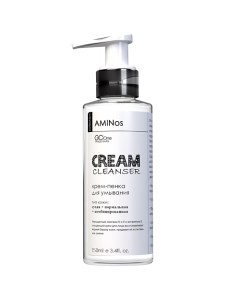 FACE CREAM CLEANSER очищающая крем пенка Для чувствительной нормальной комбинированной 150 0 Aminos