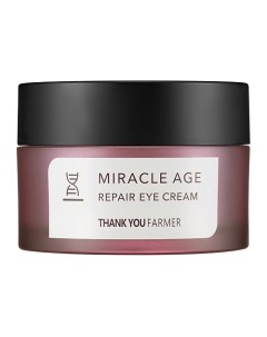 Крем для глаз антивозрастной восстанавливающий Miracle Age Repair Eye Cream Thank you farmer