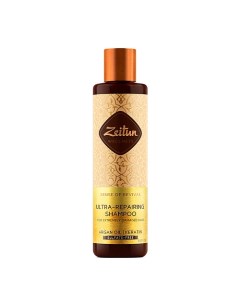 Шампунь для поврежденных волос с аргановым маслом и кератином Ритуал восстановления Sense of Revival Zeitun