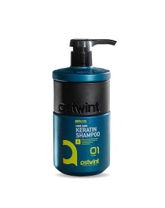 Шампунь для волос с кератином 01 Keratin Shampoo Ostwint professional
