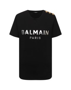 Хлопковая футболка Balmain