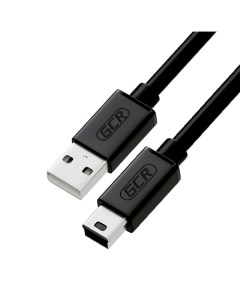 Кабель интерфейсный USB 2 0 UM2M5P BB2S 1 8m 12016 mini USB черный 28 28 AWG AM mini 5P экран армиро Gcr