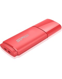Накопитель USB 2 0 16GB Ultima U06 SP016GBUF2U06V1P розовый Silicon power