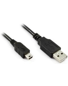 Кабель интерфейсный USB 2 0 AM mini 5P UM2M5P BB2S 1 0m 1 м Premium двойное экранирование антифриз ч Gcr