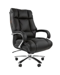 Кресло компьютерное Chairman 405 кожа черное 405 кожа черное