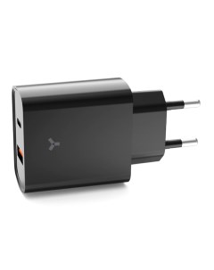 Зарядное устройство Crystal 20WUT USB Type C Black Accesstyle