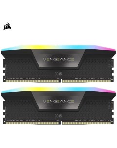 Модуль памяти DIMM 48Gb 2х24Gb DDR5 PC57600 7200MHz Vengeance RGB Black CMH48GX5M2B7200C36 Corsair