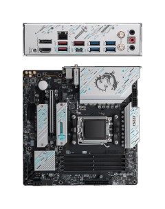 Материнская плата B650M Gaming WiFi Socket AM5 AMD B650 2xDDR5 4xSATA3 RAID 2xM 2 1xPCI E16x 3xUSB3  Msi