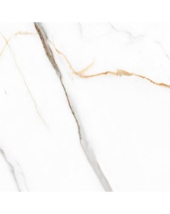 Керамогранит Angel Statuario Белый Полированный 60x60 Global tile