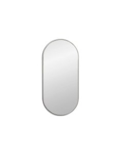 Овальное зеркало Kapsel M Silver Art-zerkalo
