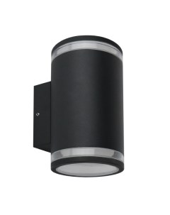 Светильник уличный настенный ARTELAMP Nunki GX53 2х9Вт IP65 металл черный Arte lamp