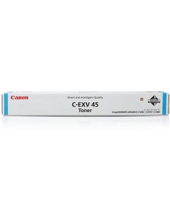 Картридж лазерный C EXV45 C 6944B002 голубой 52000 страниц оригинальный для iR Advance C7200ser C726 Canon