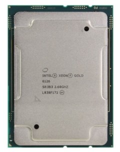 Процессор Dell Xeon Gold 6126 2600MHz 12C 19 25Mb TDP 125 Вт LGA3647 tray 374 BBNT Intel