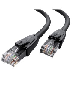 Патч корд UTP кат 6 15м RJ45 RJ45 черный CCA GCR GCR LNC610 GCR 52537 Greenconnect (gcr)