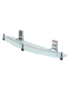 Полка для ванной Lopau 125х500х70 мм стекло металл хром K 6044 Wasserkraft