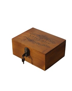 Шкатулка деревянная для украшений и мелочей Vintage Oak Denezo