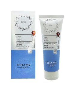 Очищающая увлажняющая крем пена для лица с фуллереном для всех типов кожи 120 Pibamy
