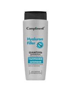 Шампунь для волос с эффектом керапластики Hyaluron Filler 400 0 Compliment