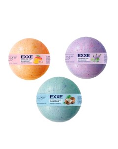 Набор Бурлящих шаров для ванной 3 0 Exxe