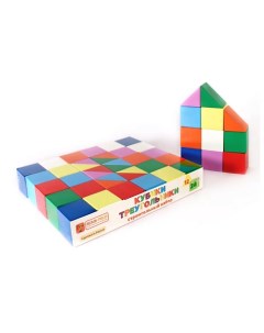 Кубики тругольники строительный набор для детей 24 Пелси