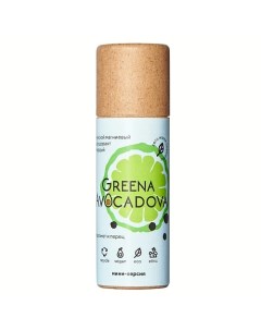 Натуральный дезодорант мужской Бергамот и Перец 10 0 Greena avocadova