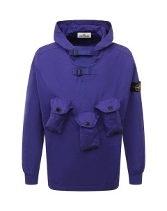 Хлопковый анорак Stone island