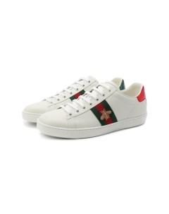 Кожаные кеды New Ace Gucci