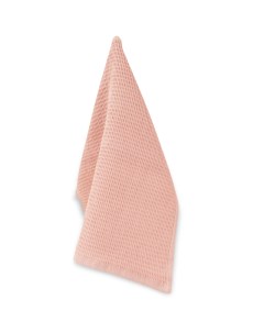 Полотенце вафельное Pike 30x30см цвет розовый Spany