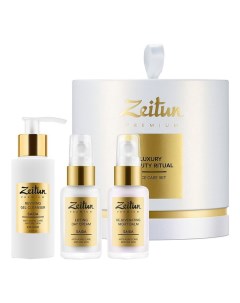 Набор для омоложения кожи лица Luxury Beauty Ritual Saida гель для умывания крем лифтинг ночной баль Zeitun