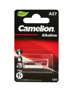 Батарейка алкалиновая Camelion LR 27A BL 1 Без бренда