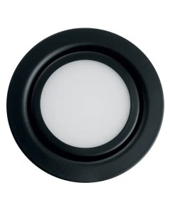 Спот светодиодный встраиваемый LN7 под отверстие 55 мм 1 м нейтральный белый цвет света цвет черный Без бренда