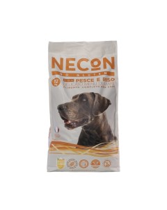 Корм для собак для чувствительного пищеварения с рыбой и рисом сух 12кг Necon