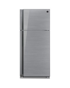 Холодильник двухкамерный SJ XP59PGSL No Frost серебристое стекло стекло Sharp