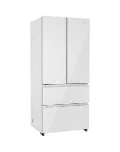 Холодильник трехкамерный HB18FGWAAARU No Frost Side by Side French Door инверторный белое стекло Haier