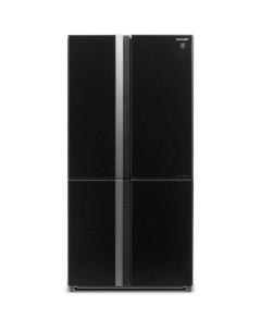 Холодильник трехкамерный SJ GX98PBK No Frost French Door черный Sharp