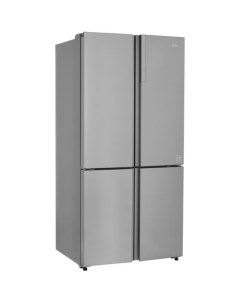 Холодильник трехкамерный HTF 610DM7RU Total No Frost Side by Side инверторный серебристый Haier