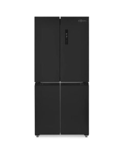 Холодильник трехкамерный ZRCD430B инверторный черный Zugel