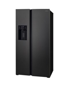 Холодильник двухкамерный RFS 650DX NFB inverter No Frost Side by Side инверторный графит Hiberg
