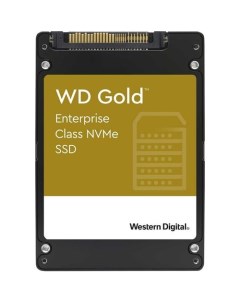 SSD накопитель Gold S384T1D0D 3 8ТБ 2 5 PCIe 3 1 x4 NVMe U 2 SFF 8639 Wd