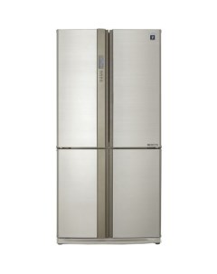 Холодильник трехкамерный SJ EX93PBE No Frost French Door бежевый Sharp