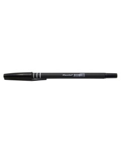 Ручка шариков Silken корп черн d 0 7мм чернила черн сменный стержень линия 0 5мм 50 шт кор Silwerhof