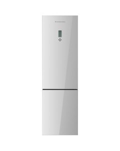 Холодильник двухкамерный SLU S379L4E белое стекло Schaub lorenz