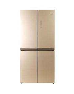 Холодильник трехкамерный CT 1756 NF No Frost Side by Side инверторный бежевый Centek