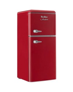 Холодильник двухкамерный RT 132 красный Tesler