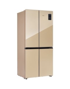 Холодильник двухкамерный RCD 482I No Frost Side by Side инверторный бежевый Tesler