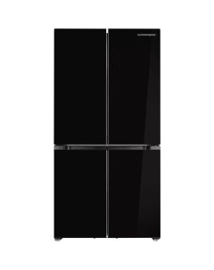 Холодильник четырехкамерный NFFD 183 Side by Side инверторный черный Kuppersberg